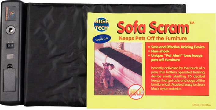 Sofa Scram Sonic Dog Cat Deterrent Repellent Mat Dog Training